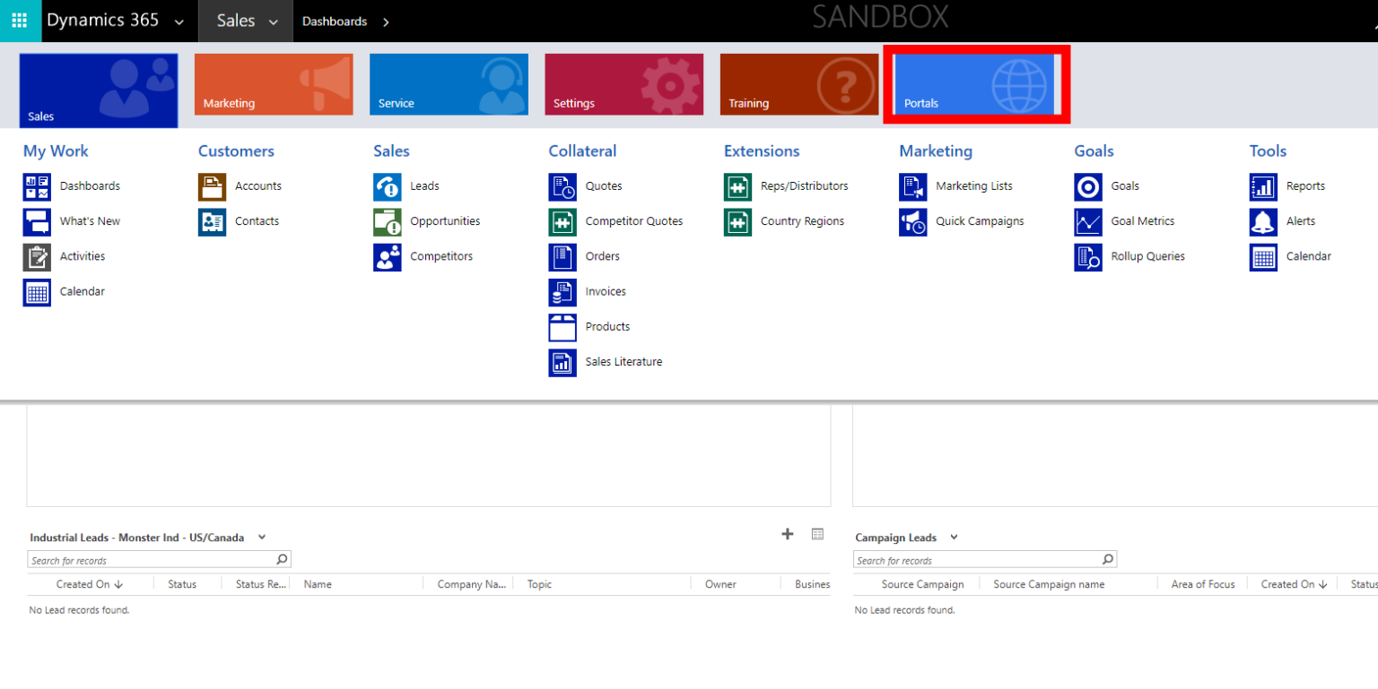 Microsoft Dynamics Portal at a Glance! - AlphaBOLD