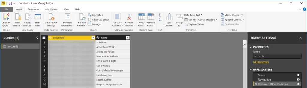 Infographics show the queries result