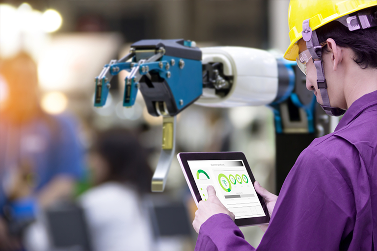 artificial-intelligence-manufacturing-dynamics-365 automate manufacturing business processes