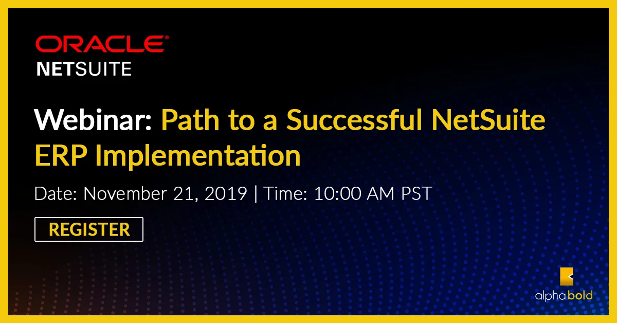 webinar netsuite implementation