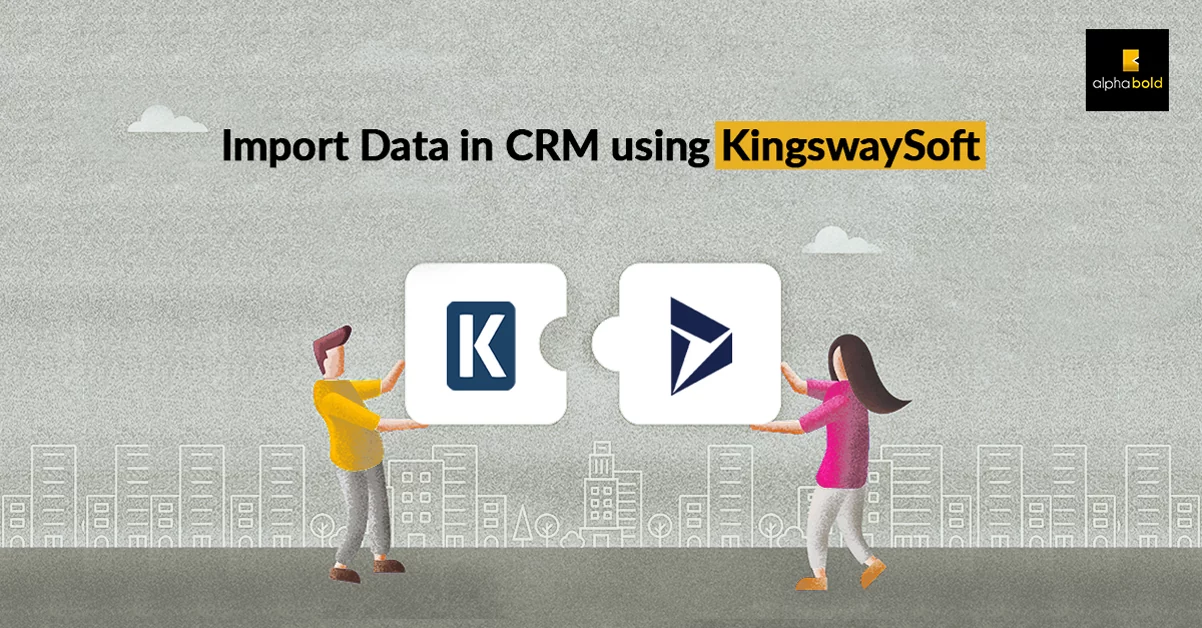 this image shows the import data crm kingswaysoft