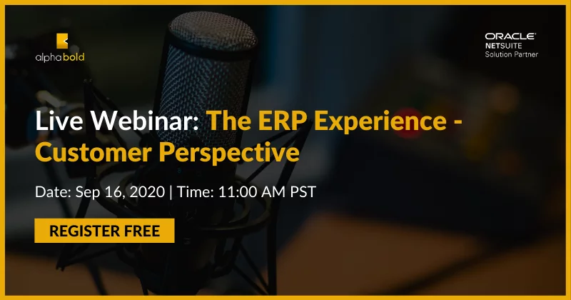 The ERP Experience - Customer Perspective