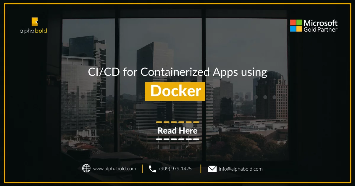 CI CD for Containerized Apps using Docker