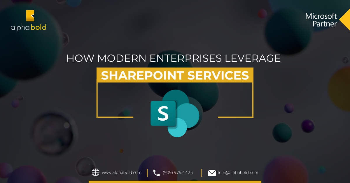 How Modern Enterprises Leverage SharePoint Services