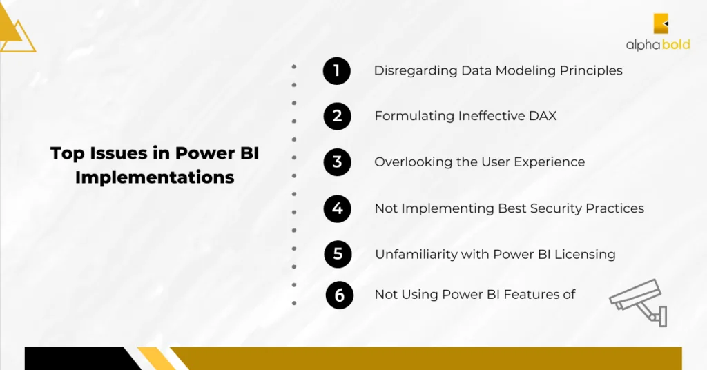 Understanding Issues in Power BI Implementations