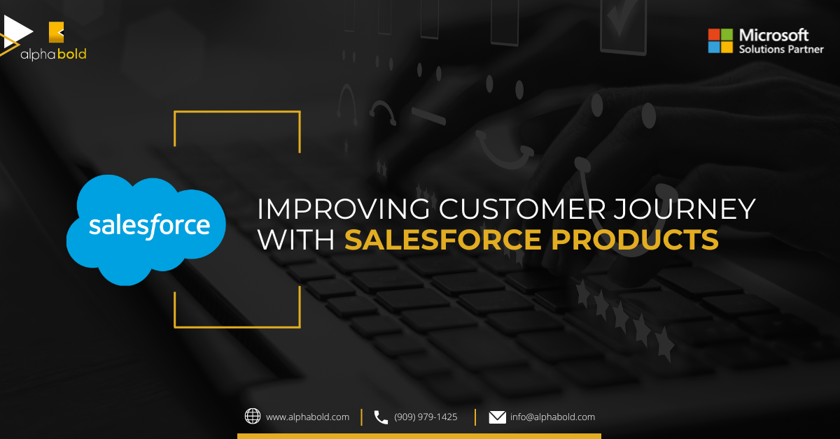 Improving Customer Journey with Salesforce Products