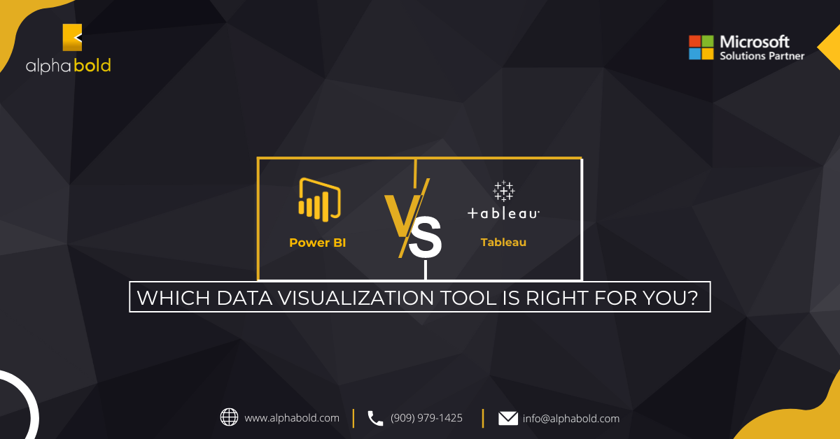 Power BI vs. Tableau- Which Data Visualization Tool is Right?