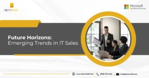 This image shows Future Horizons Emerging Trends in IT Sales