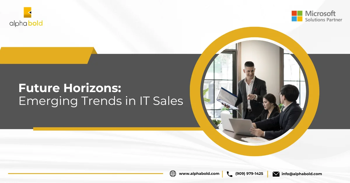 This image shows Future Horizons Emerging Trends in IT Sales