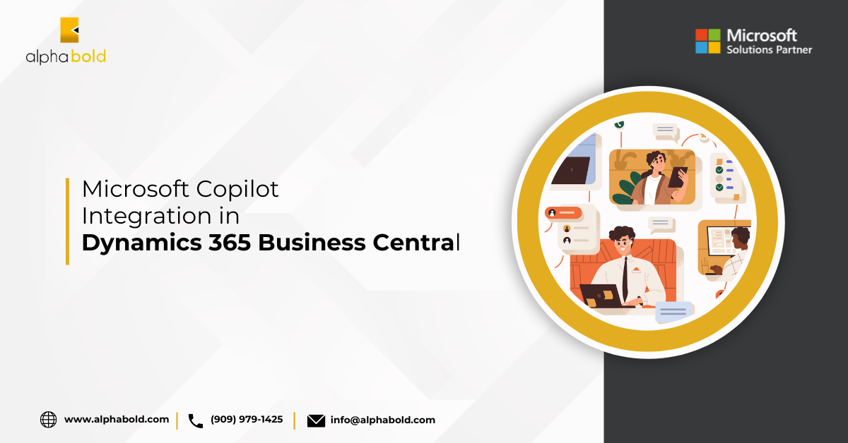 Microsoft Copilot Integration in Dynamics 365 Business Central