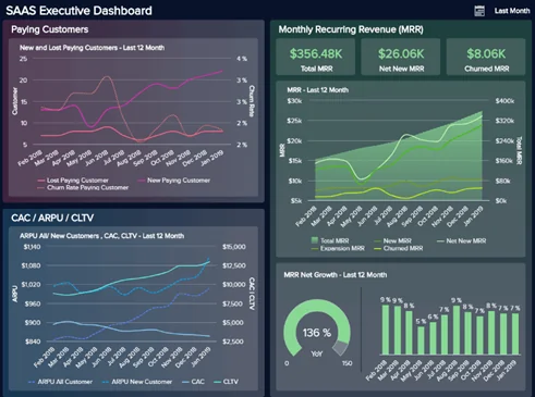 Infographics show SAS BI