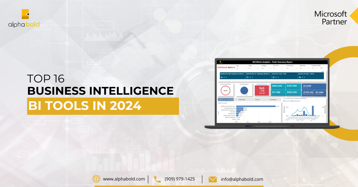 Top 16 Business Intelligence (BI) Tools in 2024