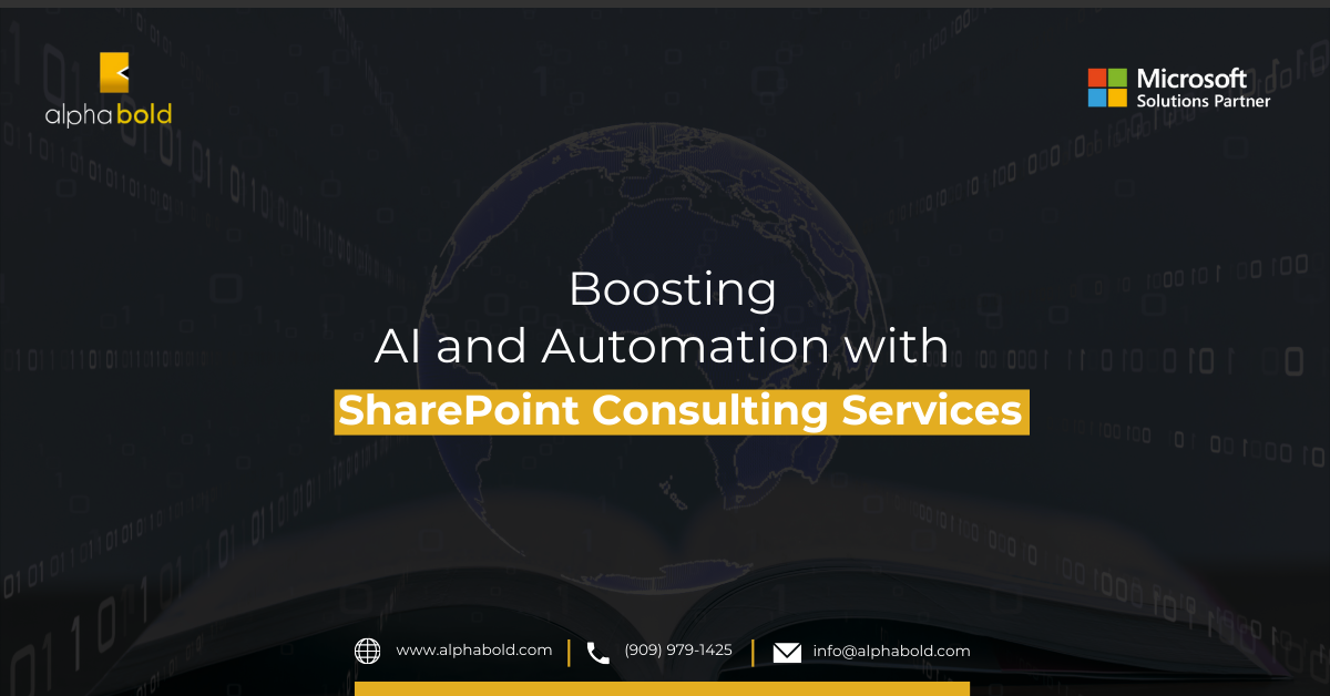 Boosting AI and Automation with SharePoint Consulting Services