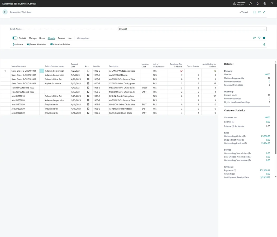 Infographics Optimize your Supply Chain with Dynamics 365 Business Central