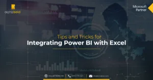 Infographics show the Tips and Tricks for Integrating Power BI with Excel