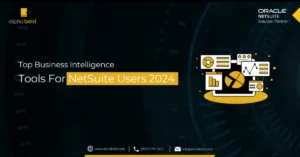 Infographics show top Business Intelligence tools for NetSuite users in 2024