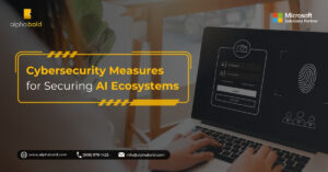 Infographic show the Cybersecurity Measure for Securing AI Ecosystems