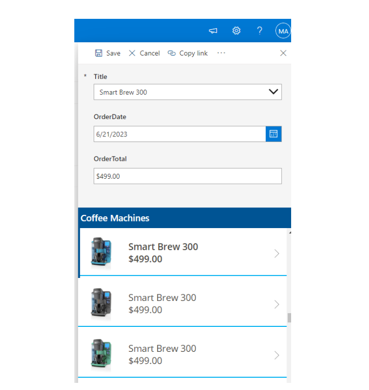 Infographic shows the Customize Forms for SharePoint Lists