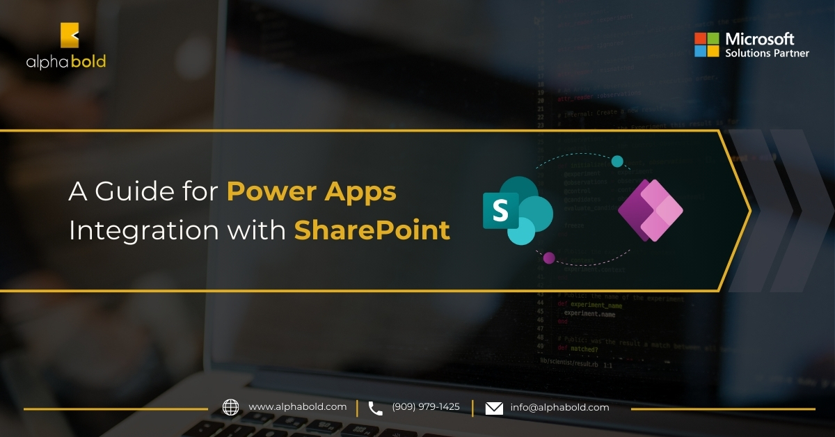 A Guide for Power Apps Integration with SharePoint