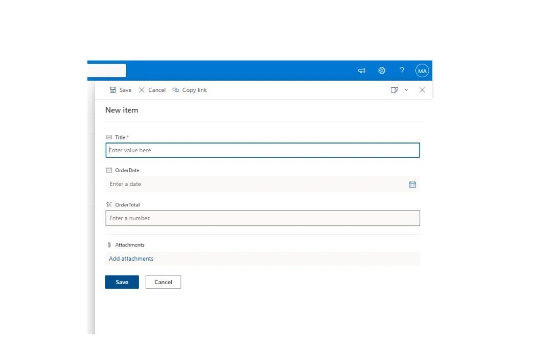 Infographic shows the Custom Forms for SharePoint Lists