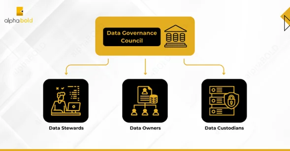 This image shows data governance council