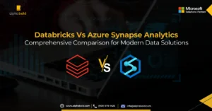 Infographics show Databricks vs Azure Synapse Analytics