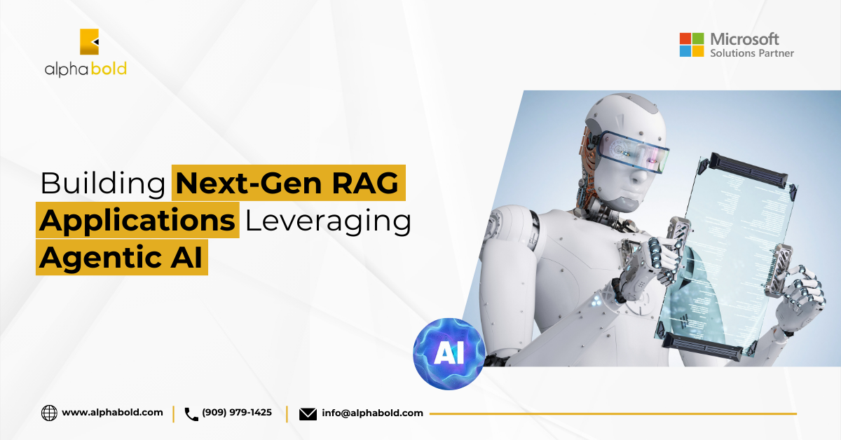 Building Next-Gen RAG Applications with Agentic AI